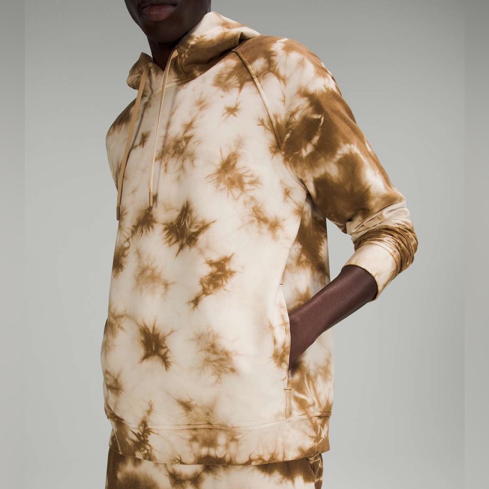 Lululemon City Sweat Pullover Hoodie *Earth Dye Sand Tie Dye Hooded Sweatshirt